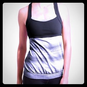 NWT Athleta Stride Crunch Tank Purple Jazz Sz XXS